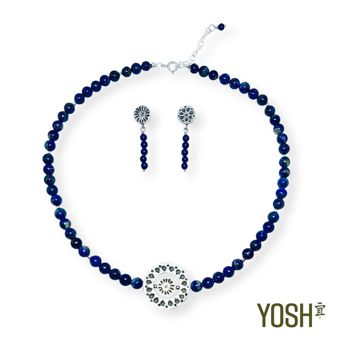 HANABI Collar con piedras