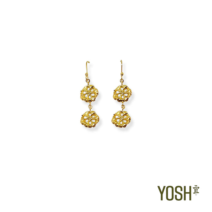 Cempasúchil Aretes sencillos 2