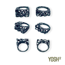 Cargar imagen en el visor de la galería, Evol Anillo rectángulo ancho
