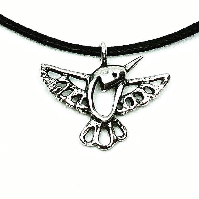 Dije Colibrí alas abiertas M