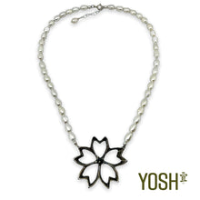 Cargar imagen en el visor de la galería, Collar G con piedras preciosas Sakura
