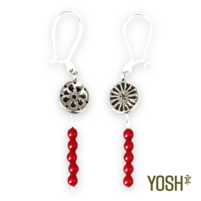 HANABI Aretes con piedras