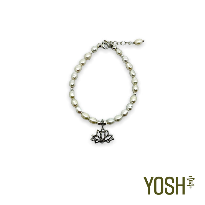Pulsera con piedras Loto