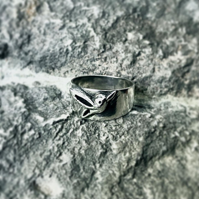 Anillo Colibrí perfil sencillo