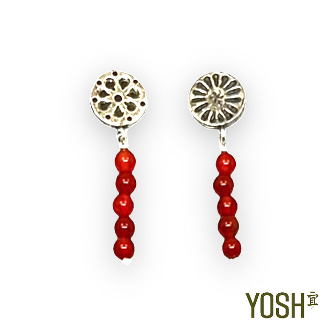 Broqueles con piedras HANABI