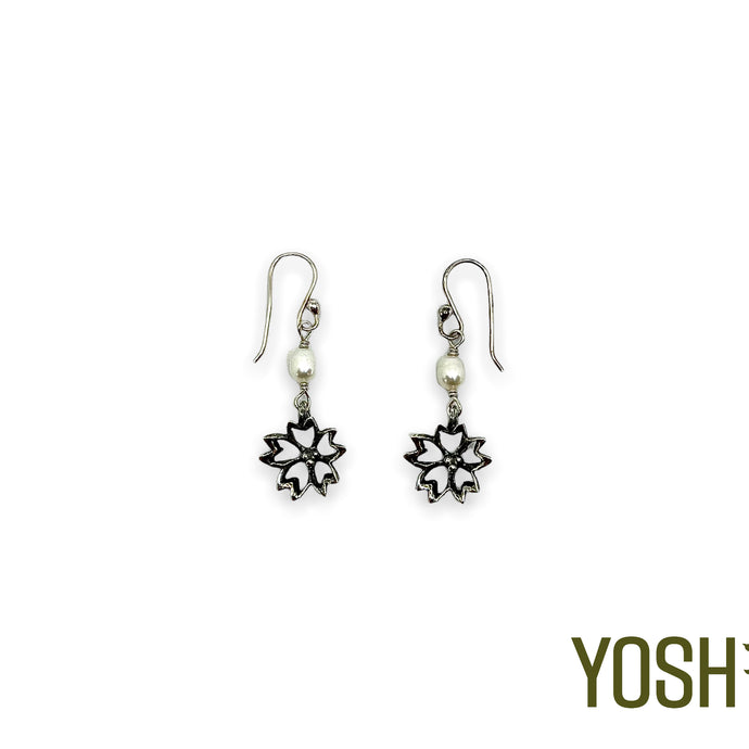 Aretes con piedras Sakura