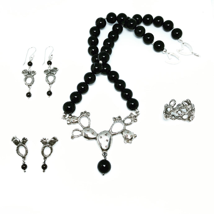 Collar piedras Nopal