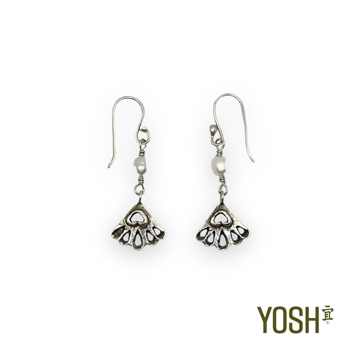 Alas Fénix Aretes con piedra