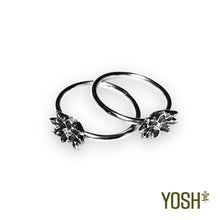 Cargar imagen en el visor de la galería, Anillo chico doble Kiku
