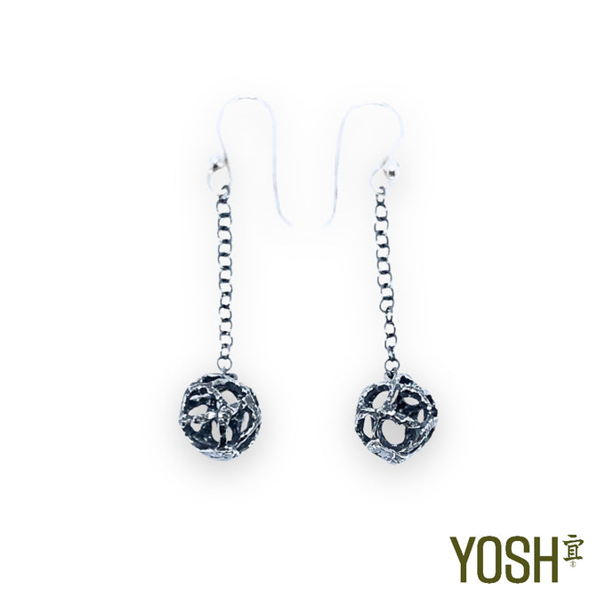 Aretes esfera largos Evol